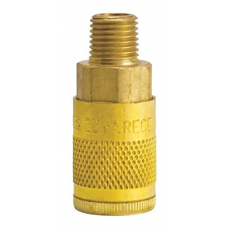Breco Socket, Tru-Flate, Interchange, MPT, 3/8" B-3JM2-S