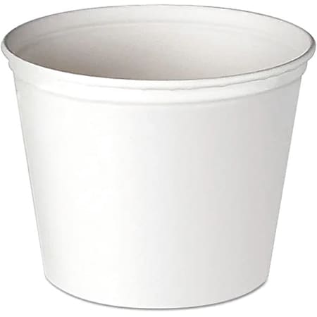 Zoro Select Bucket, Round, 53 fl. oz., Paper, PK300 3T1-02050