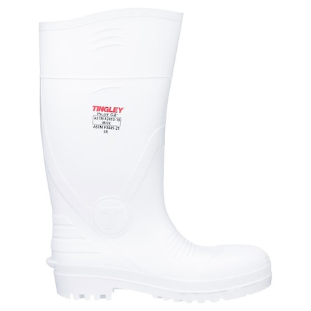Tingley Men's Pilot G2 Tall Rubber Boots, Composite Toe, White, M11/W13 31268