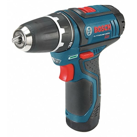Bosch 12V Max Drill, 3/8 in, 12 V DC, Cordless Drill PS31-2A+BAT415