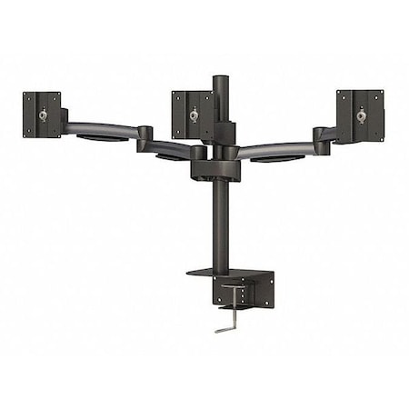 Afc Industries Triple Monitor Arm Stand Desk Clamp 772183G