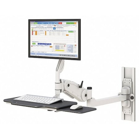 Afc Industries Wall Mounted Monitor Arm w/Keyboard Try 772240G