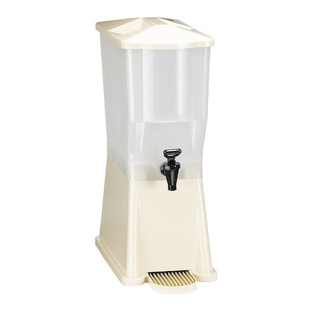 Tablecraft Beverage Dispenser, Single, Tan, 3 gal. 356DP