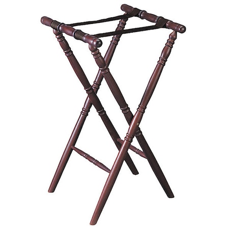 Tablecraft Tray Stand, Mahogany, 17-7/8" x 16-1/2" 31
