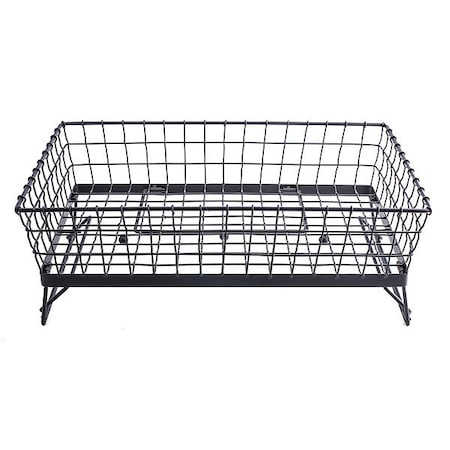 Tablecraft Grand Master Basket, Rectangular, Black GMT21125