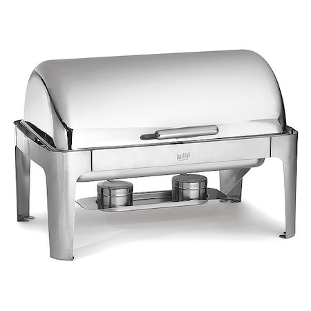 Tablecraft Fuel Chafer, Roll Top, Full Size, 7 qt. CW40167