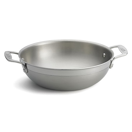 Tablecraft Tri-Ply Wok, 2 Handles, 9.5Dia x 3", 3 qt. CW7012