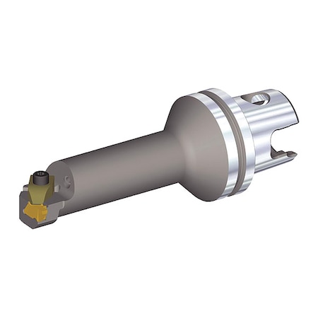 Km Systems Grooving/Threading Cutting Unit Head, KM32TSS12DNER2, 79.95mm L KM32TSS12DNER2