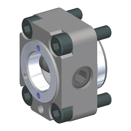 Km Systems End Mill Holder Blank, HSS KM1612NCMSF2127