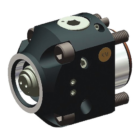 Km Systems Clamp, LATHE KM40 2 FLANGE MOUNT TOP KM40CL2NTEF