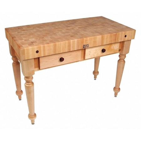 John Boos & Co Rustica, 48"x24"x4" CUCR05