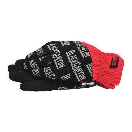 Blackcanyon Outfitters Gloves, Hi Dexterity, Thinsulate, L BHG624L