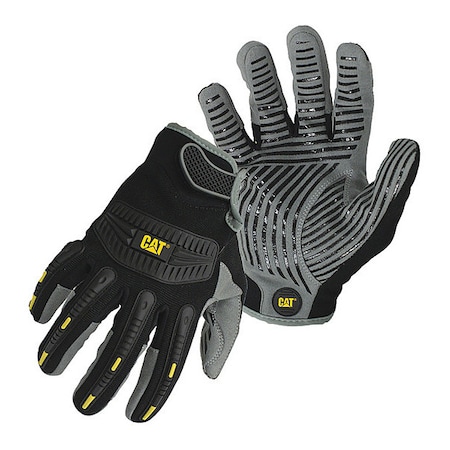 Cat Gloves, Silicone Grip, High Impact Palm, XL CAT012218X
