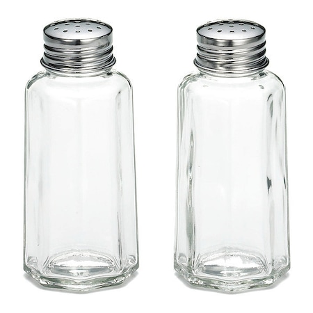 Tablecraft Panaled, Salt/Pepper Shakers, 2oz, PK12 157S&P