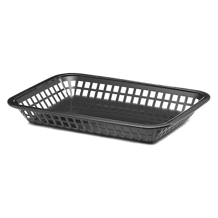 Tablecraft Grande, Platter Basket, Black, PK12 1077BK