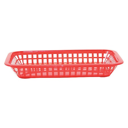 Tablecraft Grande, Platter Basket, Red, PK12 1077R