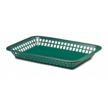 Tablecraft Mas Grande, Plattr Basket, Forest Grn, PK12 1079FG