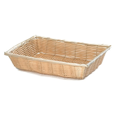 Tablecraft Natural Basket, Rectangular, 10x7.25", PK12 1187W