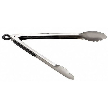 Tablecraft Locking Tongs, Stainless Steel, 12", PK12 2012
