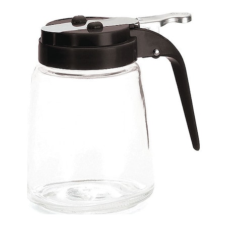 Tablecraft Syrup Dispenser, Chome Plated, 8 oz, PK12 1370BK