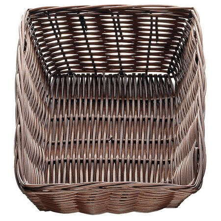 Tablecraft Handwoven, Rectangular Basket, Brown, PK12 1472