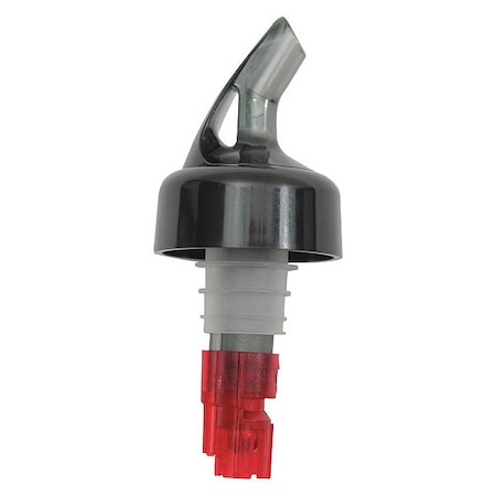 Tablecraft Plastic, Dip Tube, Red, 1 oz, PK12 3246A