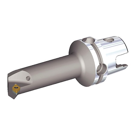 Km Systems Indexable Cutting Head Unit, KM63TSS32LSDUCR11, 179.95mm L, 55 Degrees  Diamond Insert Shape KM63TSS32LSDUCR11