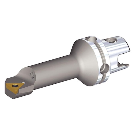 Km Systems Indexable Cutting Head Unit, KM40TSS10DSTFPR11, 84.95mm L, Triangle Insert Shape KM40TSS10DSTFPR11
