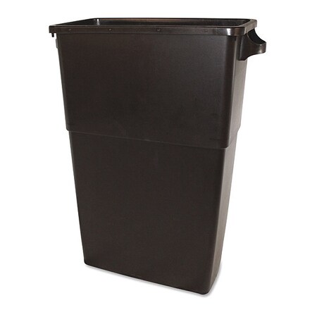 Thin Bin 23 gal. Container, Thin Bin, 23 gal., Brown, PK4, Brown, Durable Polyethylene Blend 70234CT
