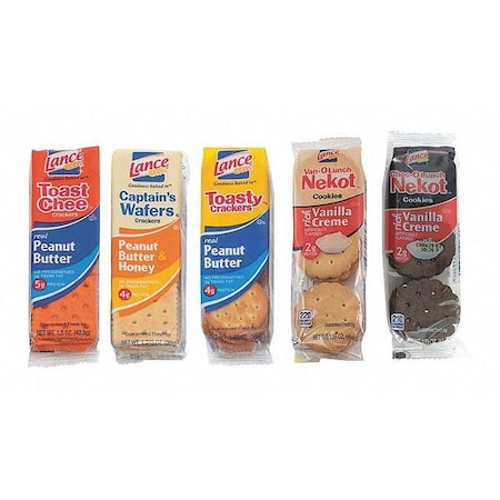 Lance LANCE Assorted Crackers & Cookies 40625