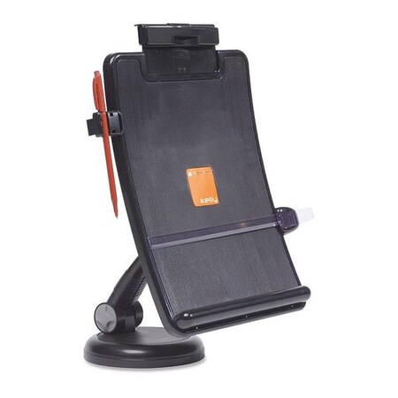 Kelly Computer Supply Copyholder, Adjustable, Black 10192