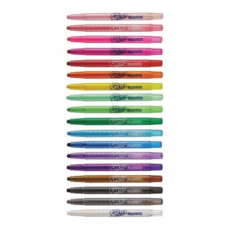 Mr. Sketch Crayon, Gel, Twist, Sktch, 18, PK18 1951331
