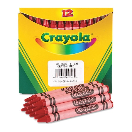 Crayola Crayons, Bulk, 12, PK12 520836038