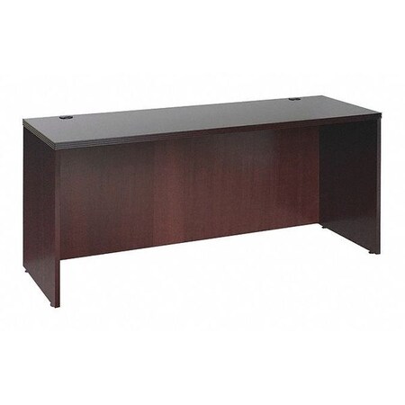Lorell Credenza, Full, 66x24", Mahogany 87811