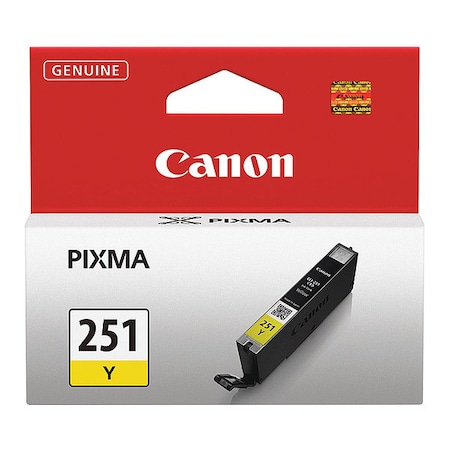 Canon Cartridge, C752, X752E, Yellow CLI251Y