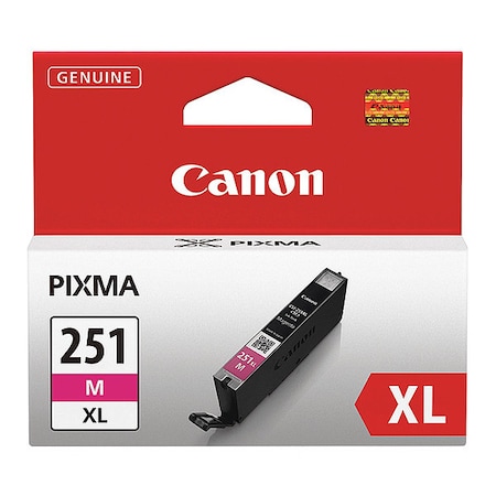 Canon Cartridge, Ink, CLI-251, Grey CLI251XLM