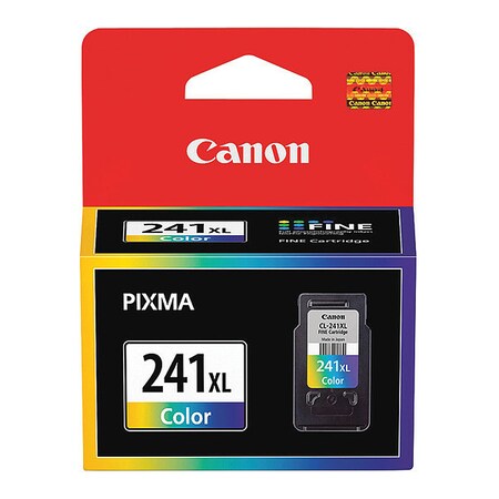 Canon Cartridge, Ink, Cyan CL241XL