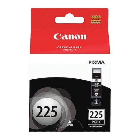 Canon Cartridge, Ink, Black PGI225BK