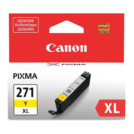 Canon Cartridge, Ink Jet, HY, Cyan CLI271XLY