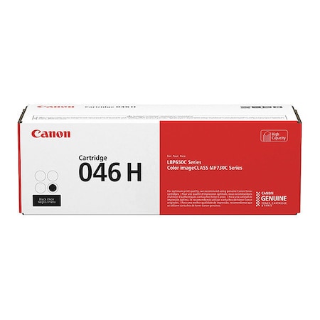Canon Cartridge, Laser, High Yield CRTDG046HBK