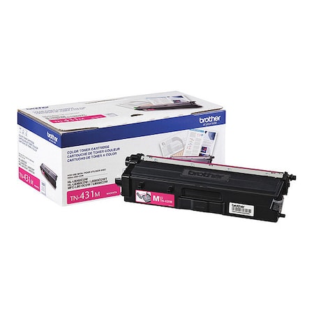 Brother Cartridge, Toner, Laser, Cyan TN431M