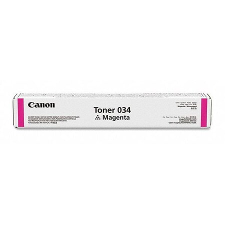 Canon Cartridge, Toner, Laser, Yellow CRTDG034M
