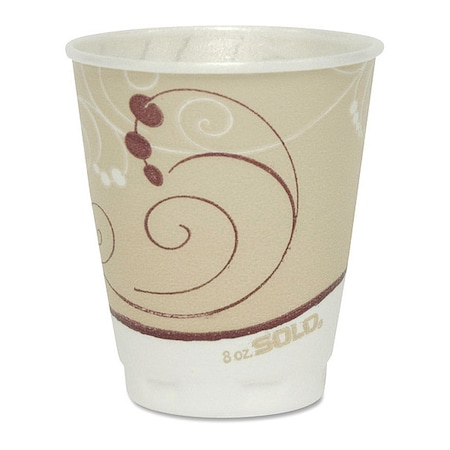 Solo Cup, Foam, Squat, White, 10 oz.PK300 OFX8NJ8002
