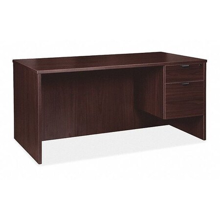 Lorell Desk, 1.5 Top, 72x36", Walnut PD3066QRES