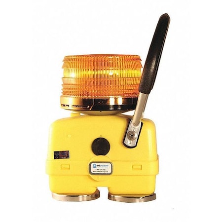 Railhead Gear Bale Handle Barricade Light, Amber M500A-DLED