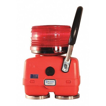 Railhead Gear Bale Handle Barricade Light, Red M500R-DLED