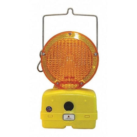 Railhead Gear Bidirectional 6V Barricade Light, Amber M747A-LED2