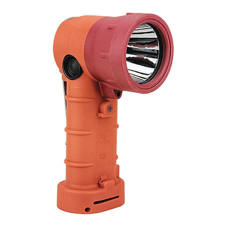 Foxfury Lighting Solutions Orange Rechargeable Flashlight, AA, 700lm 380-BT2P-OR