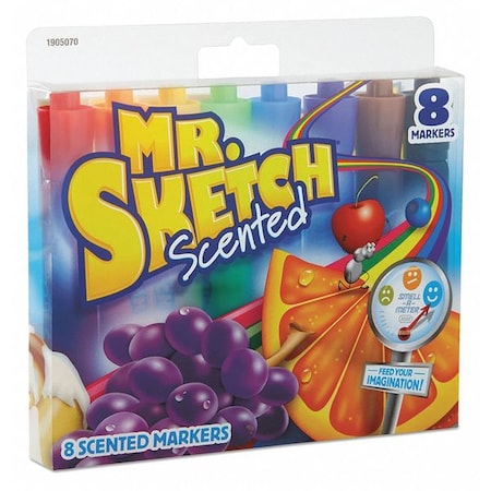 Mr. Sketch Scented Watercolor Marker, 8 PK 1905070