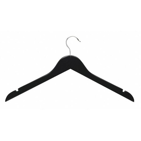 Honey-Can-Do Espresso Wood Hangers, PK10 HNGZ01526